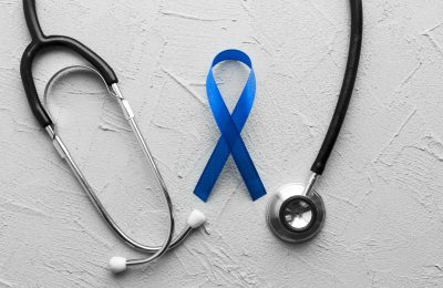 stethoscope-around-colon-cancer-ribbon